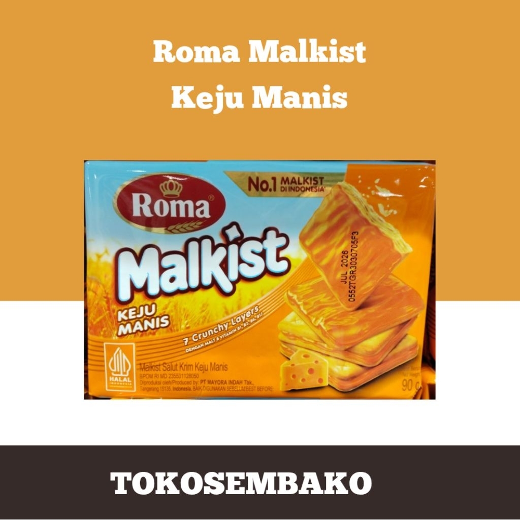 

Roma Malkist HALAL No.1 Malkist di Indonesia