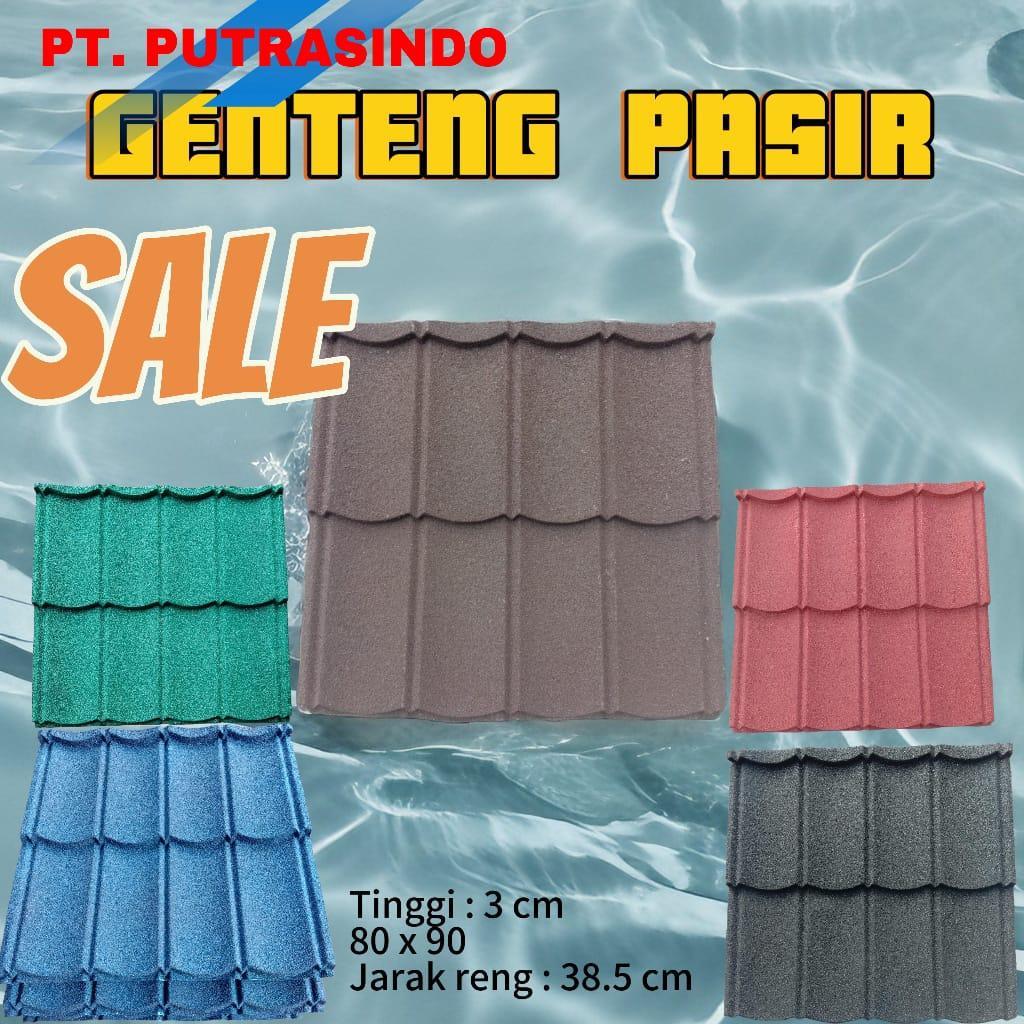 Genteng Metal Pasir Roof 2X4 - Instant Roof Pro / Atap / Seng / Genteng Multiroof / Genteng Pasir 2x