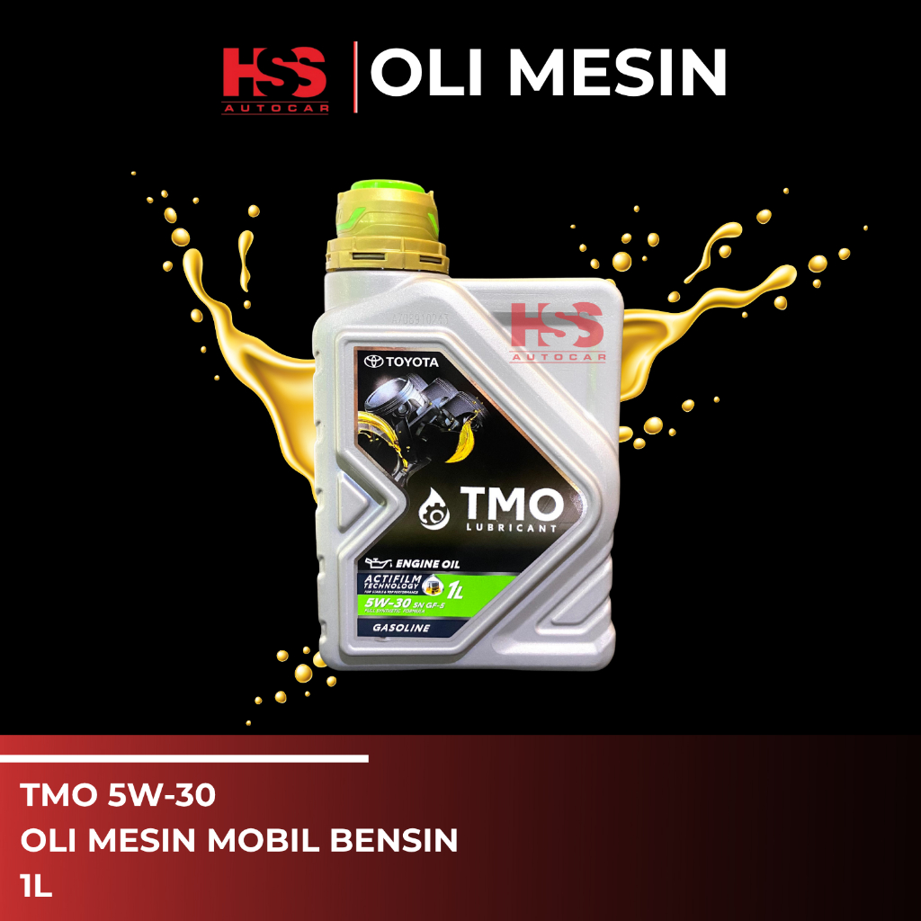 Oli Mesin TMO 5W-30 Toyota SN GF-5 1L Full Synthetic Formula/Oli Mesin TMO 5W-30 1L/ OLI TMO 5W-30