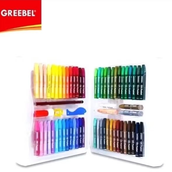 

Crayon GREEBEL Oil Pastels 55 Warna