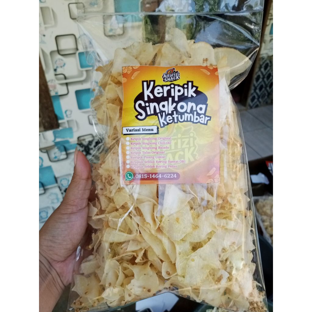 

kripik kriwil kripik singkong ketumbar isi 200gram