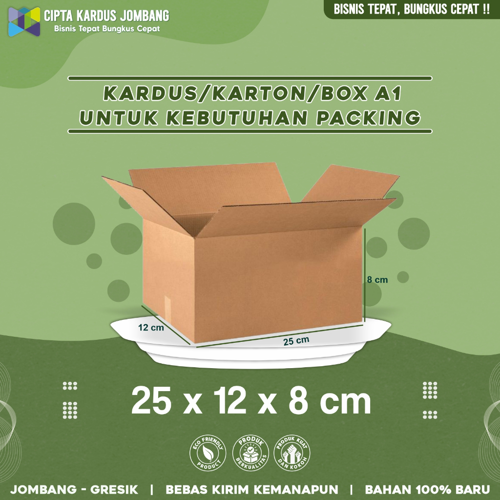 

Kardus Packing 25x12x8 | Box packing | Karton Packing