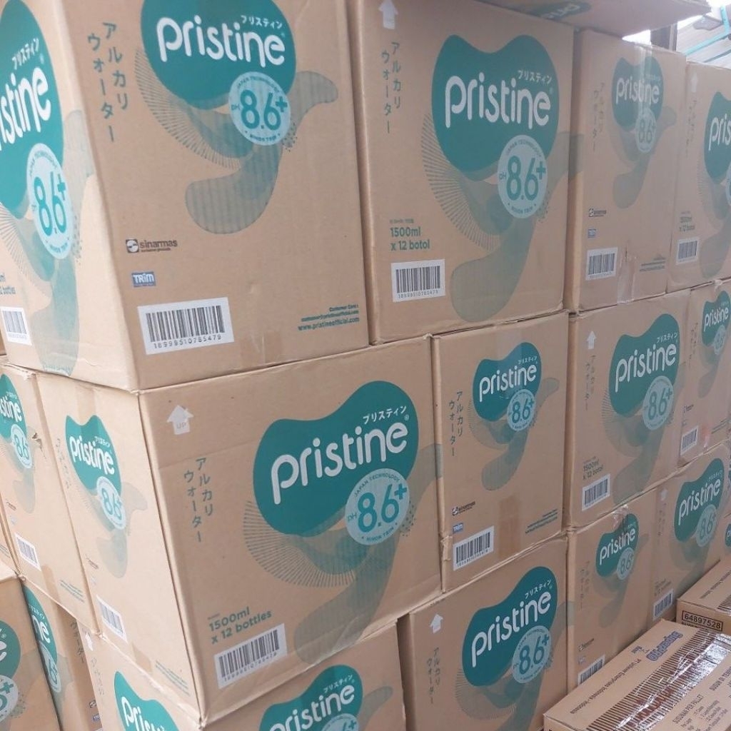

Pristine 1500 ml isi 12 botol