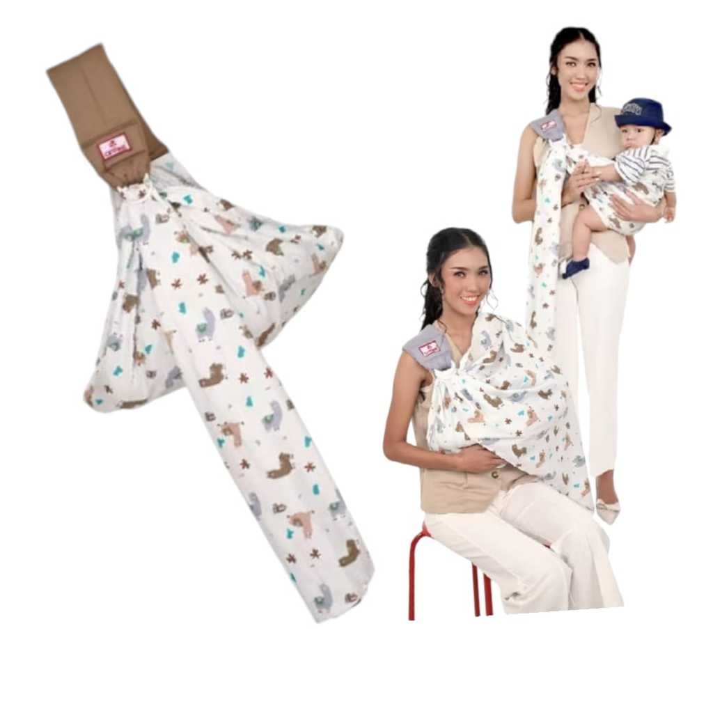 Gendongan Samping Bayi Multifungsi Alpaca Series  / Gendongan Bayi Samping Cintaka