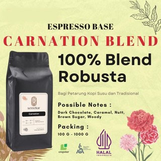 

Otten Coffee - Blend Carnation Robusta Kopi Biji Bubuk Coffee By Semekar Roasted Organik Powder