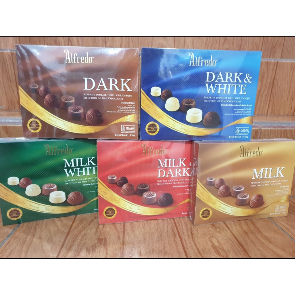 

Alfredo Chocolate,Alfredo coklat almond 110gr