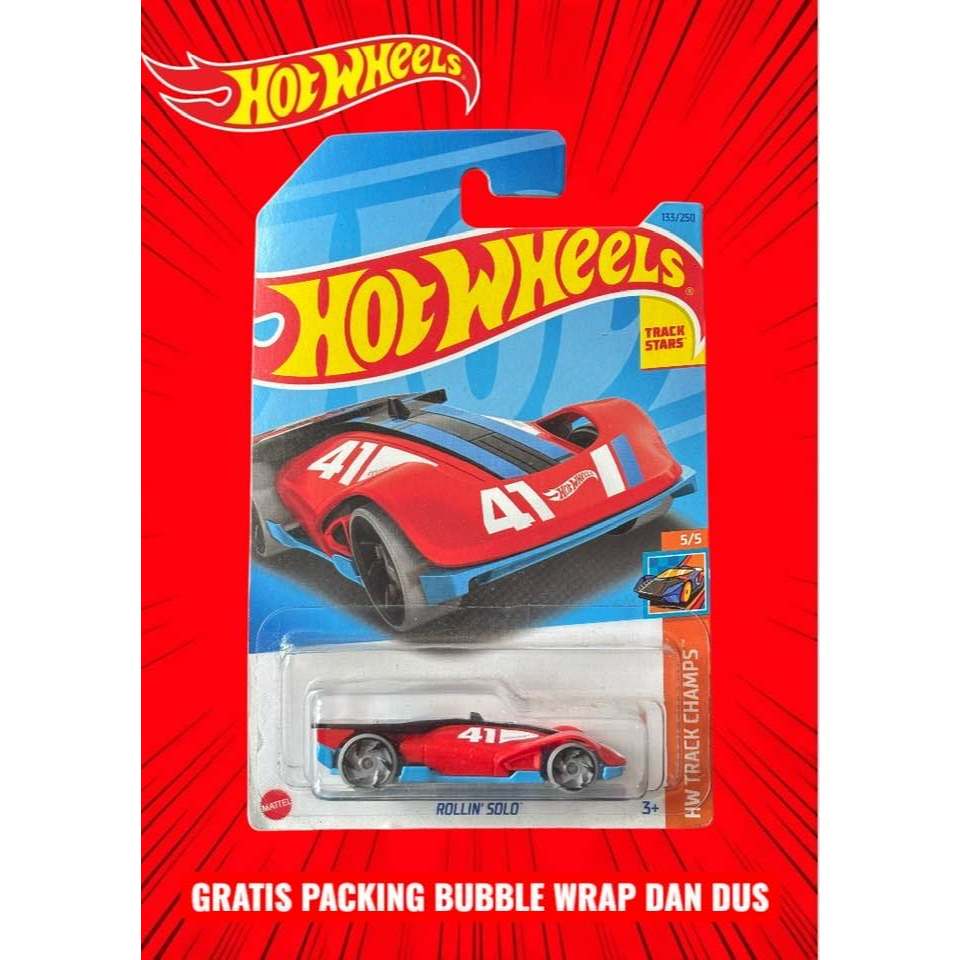 Hot Wheels Rollin Solo Merah Lot K 2023