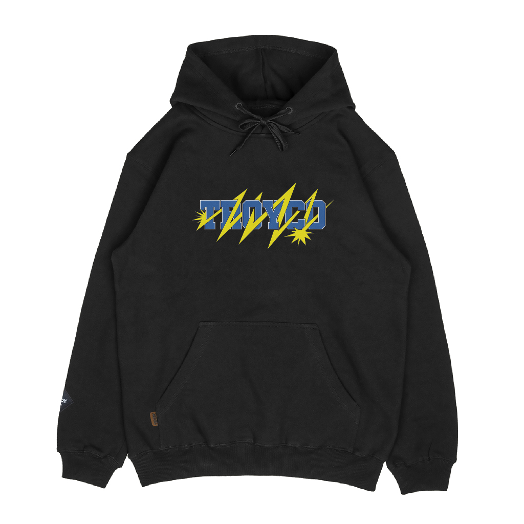 Troy Company Pullover Hoodie Black Soterm - Hoodie Hitam KH 3222