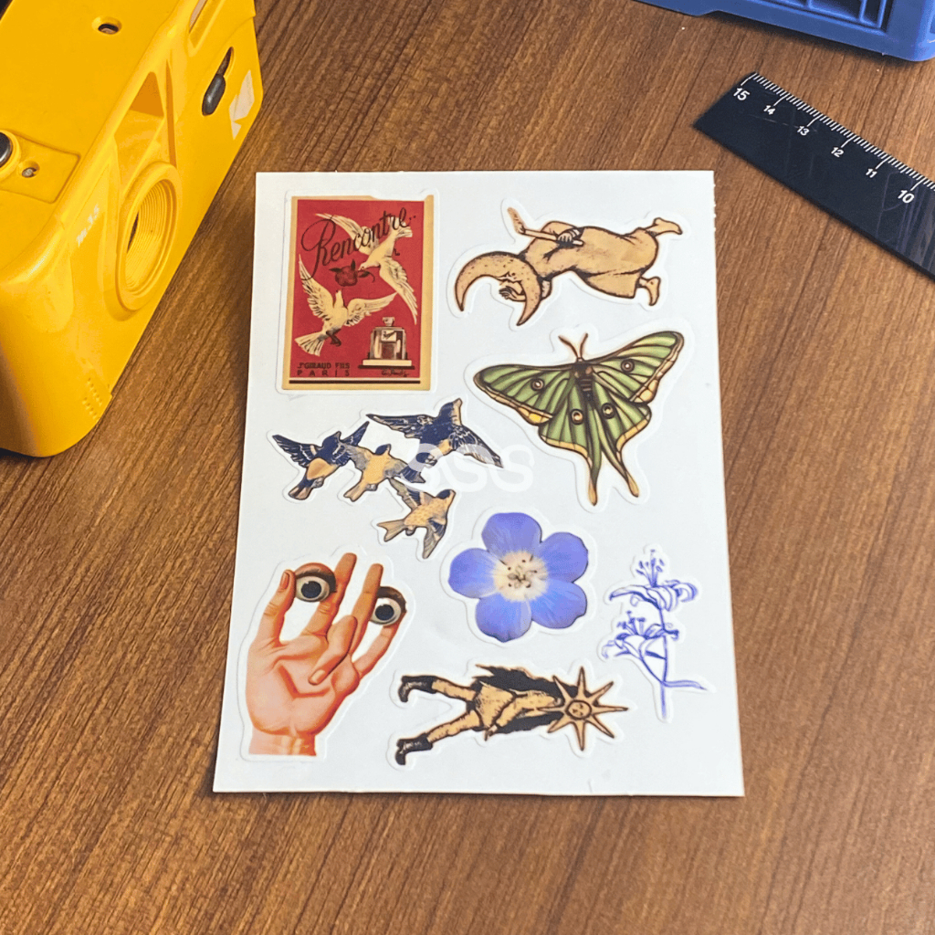 

STICKER VINTAGE / AESTHETIC STICKER / STICKER LAPTOP / SUNDAY STICKER STUFF