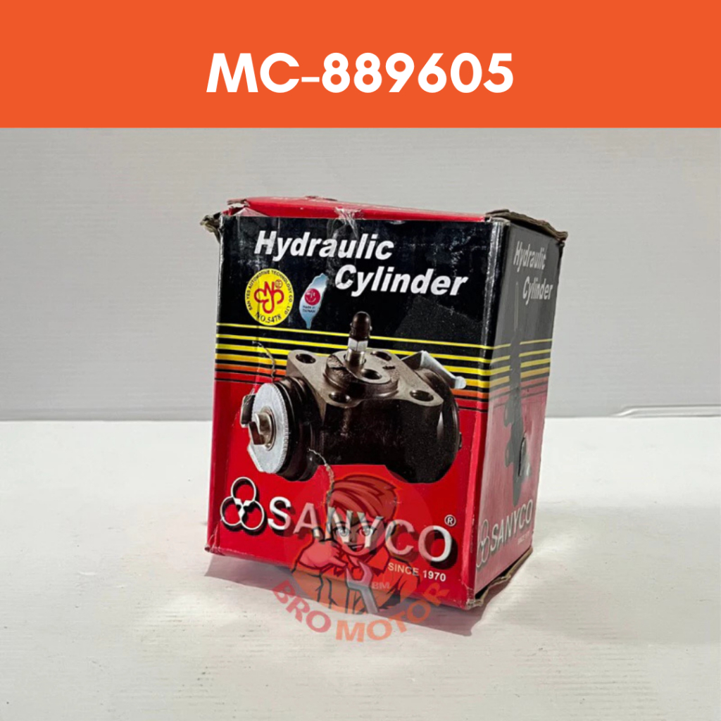 Wheel Cylinder Master Rem MC-889605 MC889605 Roda Belakang Kanan Polos Canter PS125 PS135 Sanyco Ori