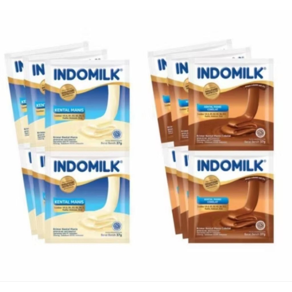 

INDOMILK SACHET 37GR ISI 6 PCS