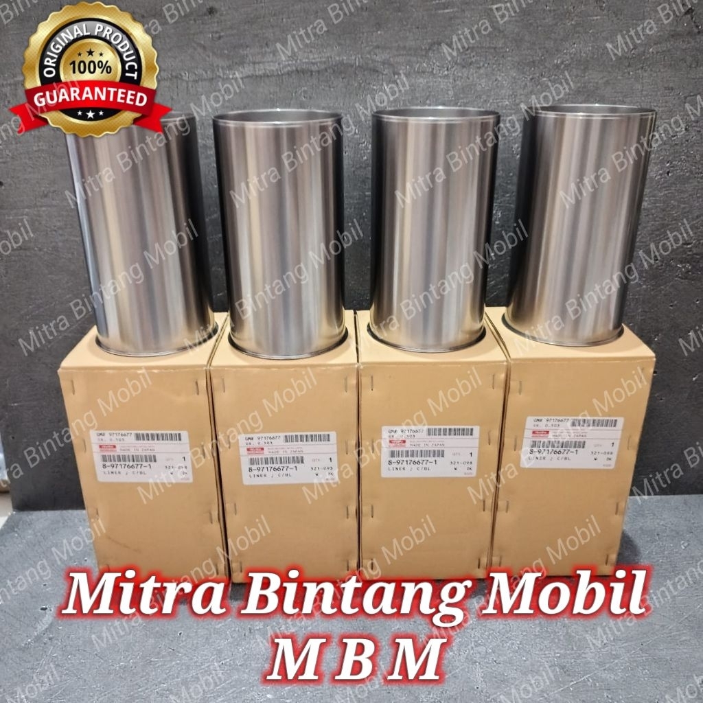 Liner Boring Only Isuzu Panther 2.3 2.3cc 2300cc Original 1Set