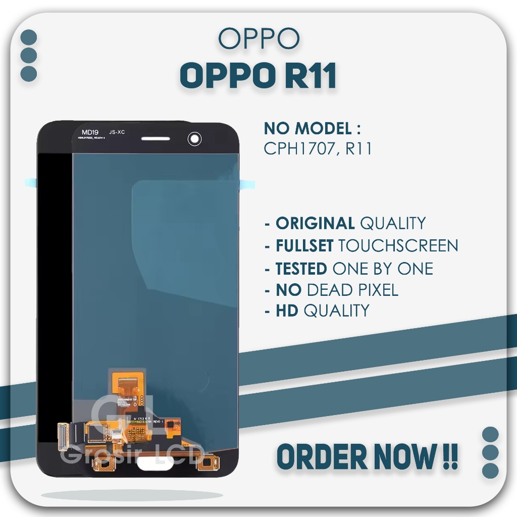 Grosir LCD Oppo R11 / CPH1707 - Fullset Touch Screen