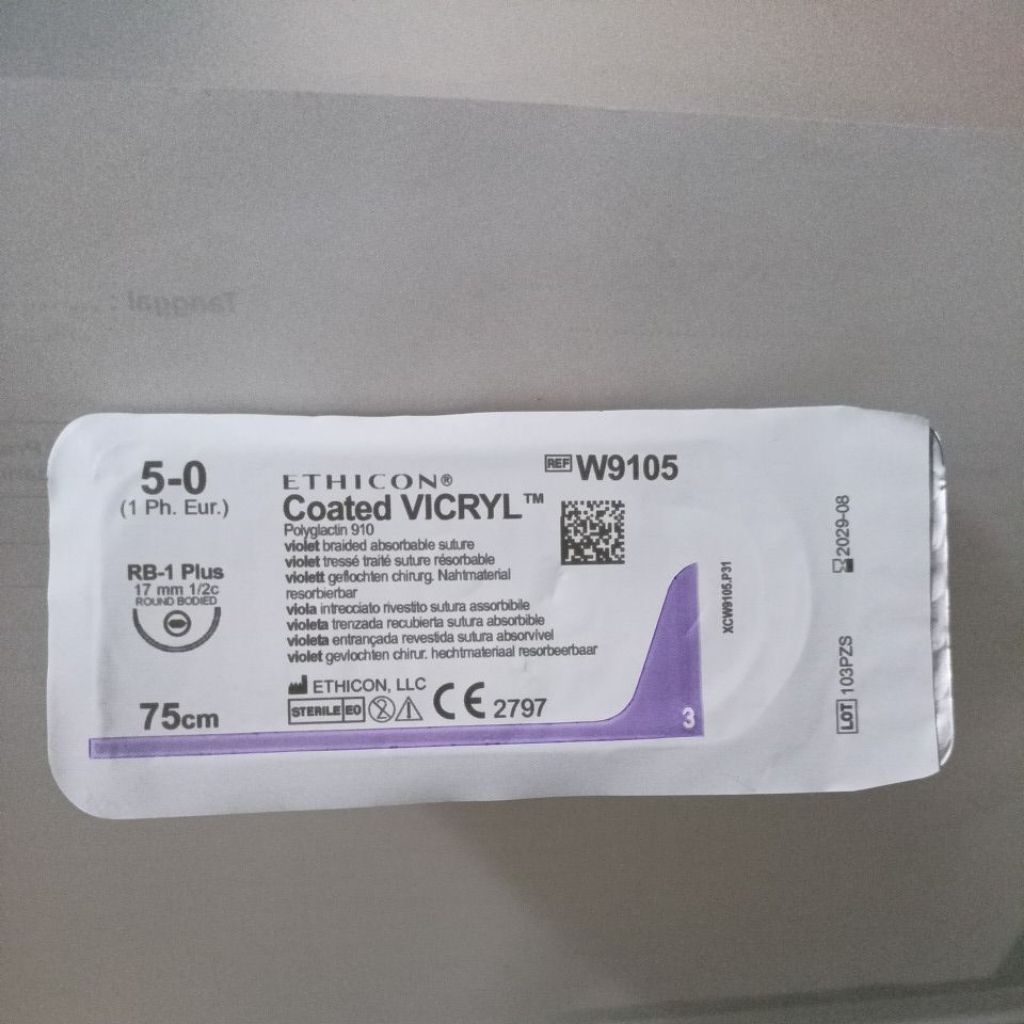 Vicryl 5/0 W9105 Roundbodied/pcs