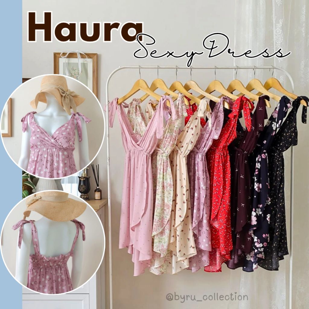 HAURA DRESS|MOZA SEXY DRESS|| BAJU DINAS ISTRI MOTIF TERBARU