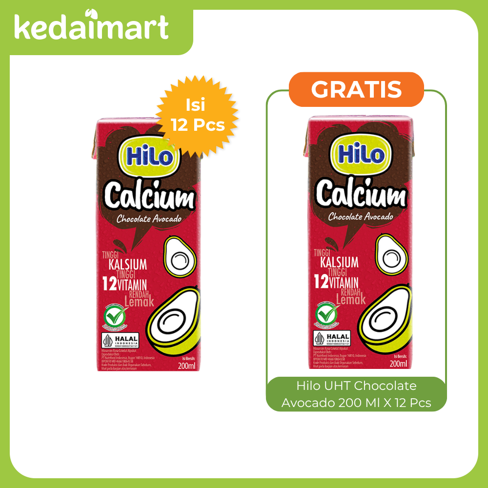 

Buy 12 Get 12 Hilo UHT Chocolate Avocado 200 Ml