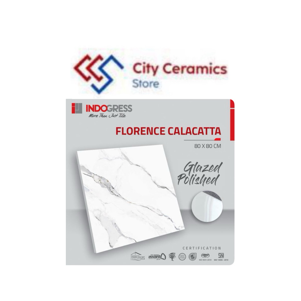 INDOGRESS FLORENCE CALACATTA 80x80