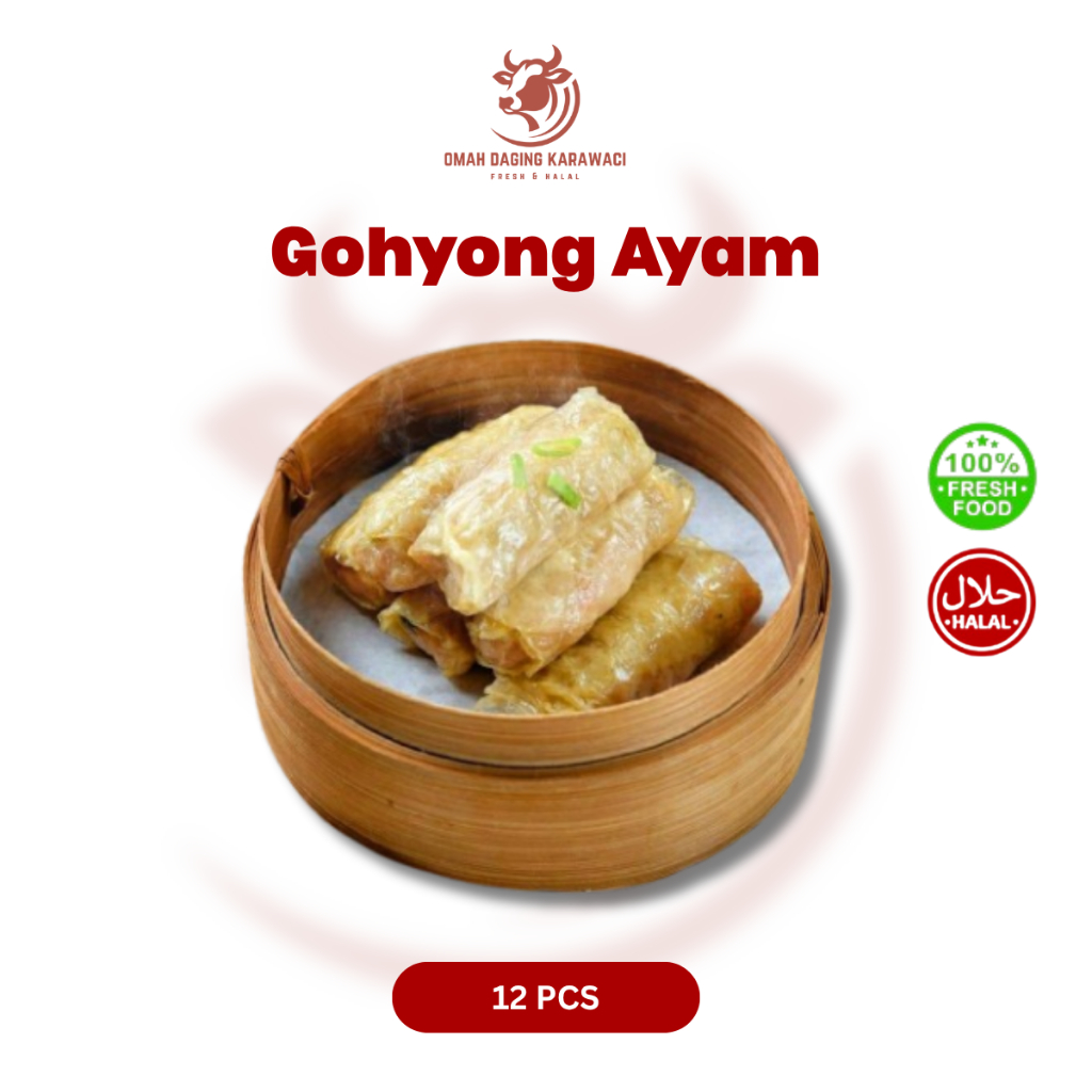 

Gohyong Ayam / Ngohiong Ayam Frozen Lonjong isi 3 Tangerang