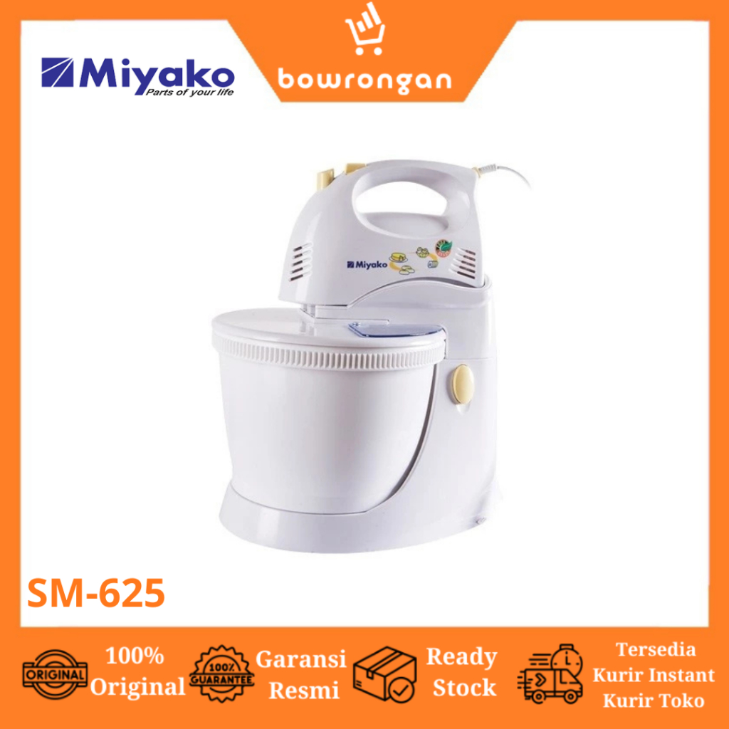 MIYAKO Stand Mixer 5 Speed Low Watt SM-625