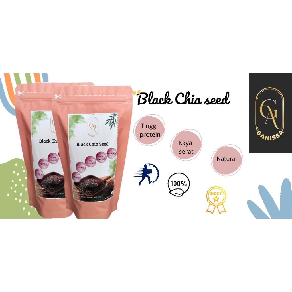 

Ganissa/dietsehat/herbal/chiaseed/blackchiaseed/200gr