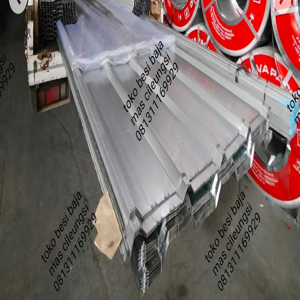 atap spandek seng zincalume anti karat murah