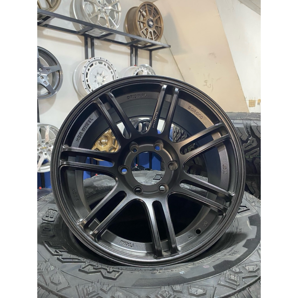 Pelak Mobil Pajero Fortuner Hilux Dmax Dmux Lubang 6 R17 HSR BOON BOROKO RING 17