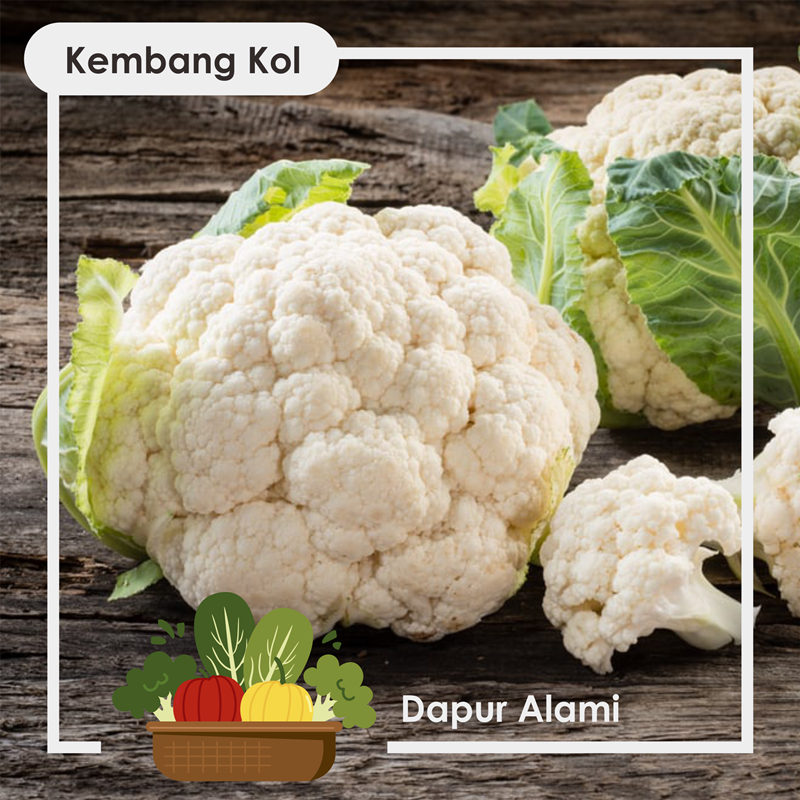 

Kembang Kol Segar per 250 Gram - Sayur Jogja