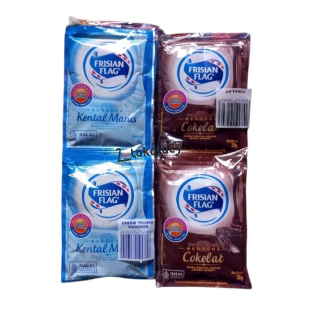 

Susu Bendera Frisian Flag Renceng 6 Sachet