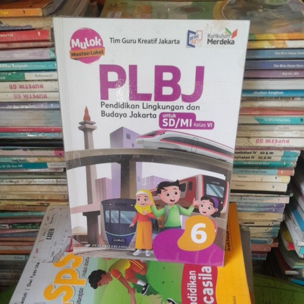 BUKU PLBJ/PENDIDIKAN LINGKUNGAN DAN BUDAYA JAKARTA UNTUK SD KELAS VI/6 KURIKULUM MERDEKA PENERBIT ER