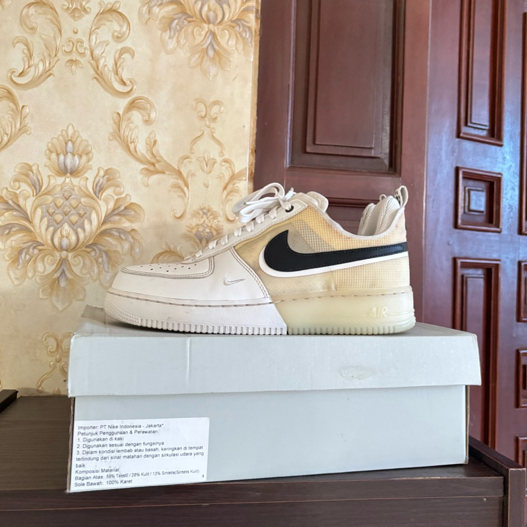 Nike Air Force 1 React White/Black