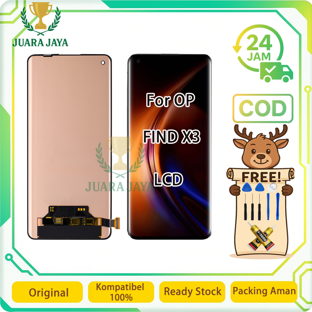 LCD FOR OPPO FIND X3 / FIND X3 PRO  UNIVERSAL FULLSET Touchscreen LCD HP OG TOUCHSCREEN