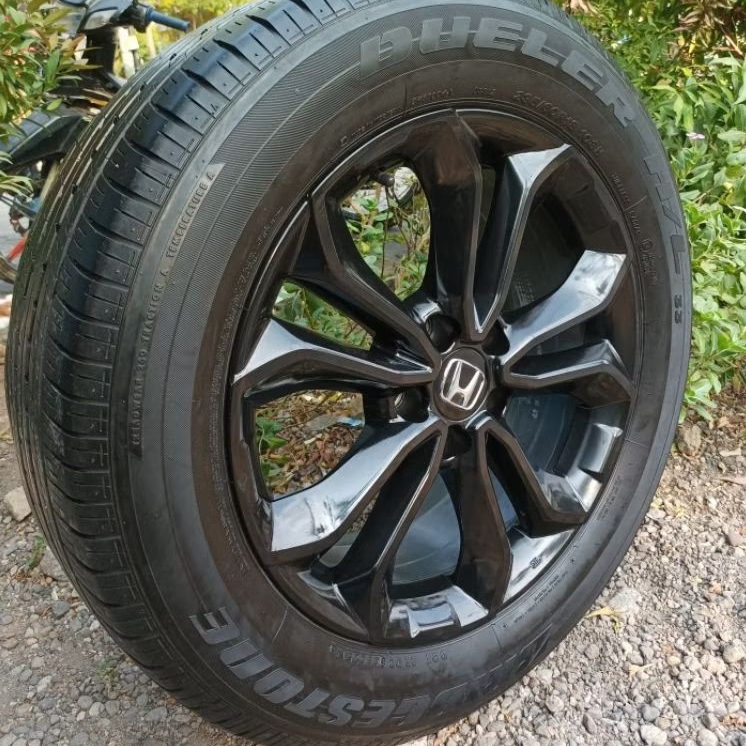 velg crv turbo black r18 original honda