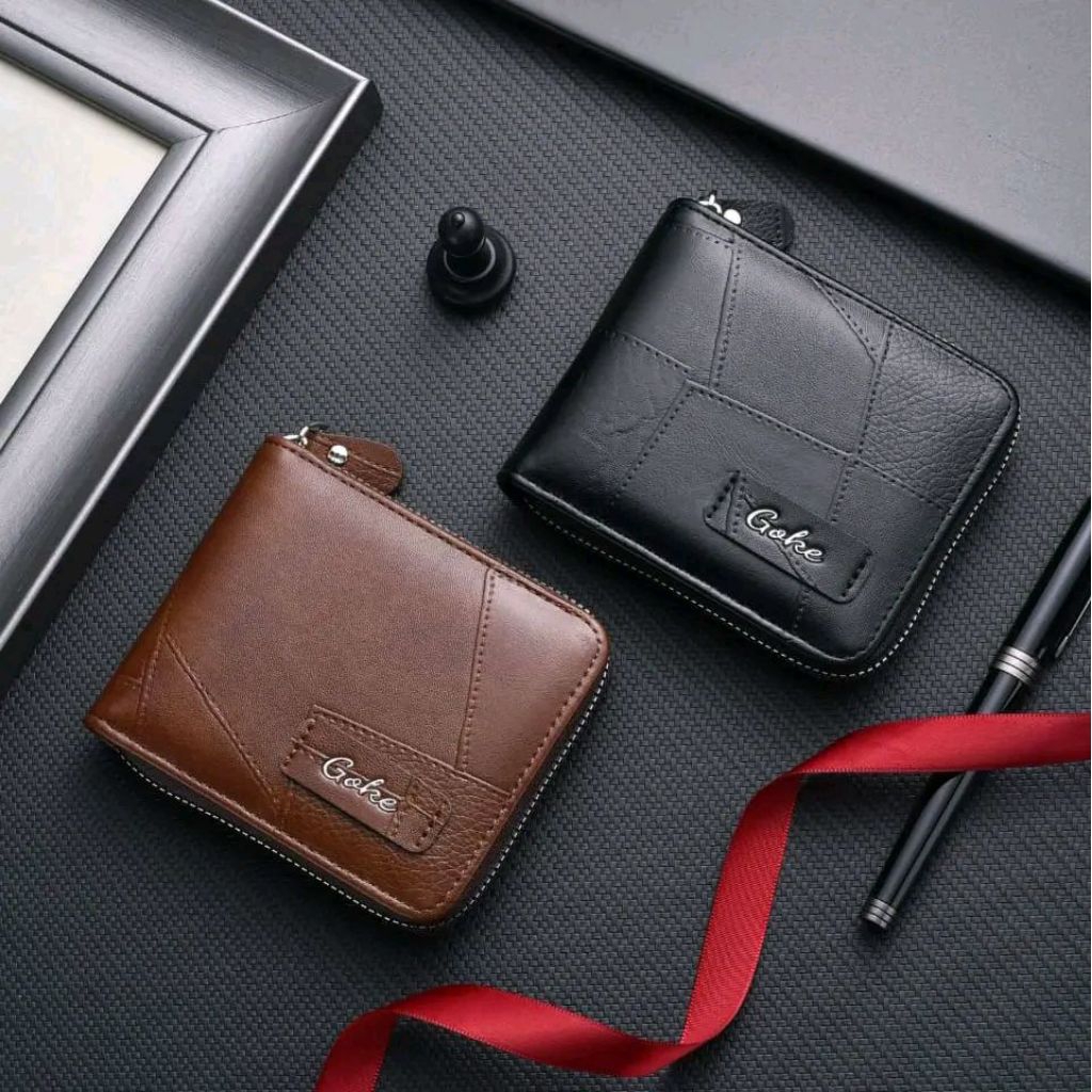Dompet Pendek Cowok Model Resleting