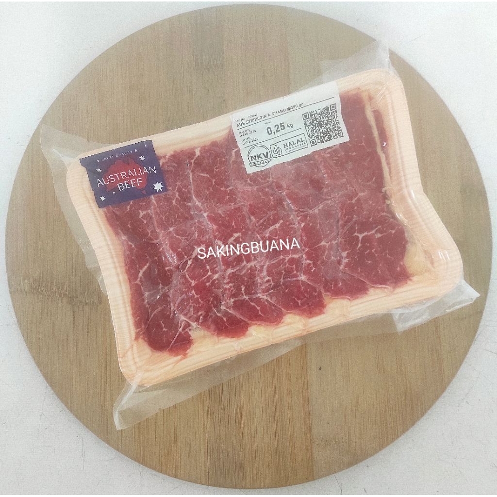 

Grassfed Striploin Shabu 250gr