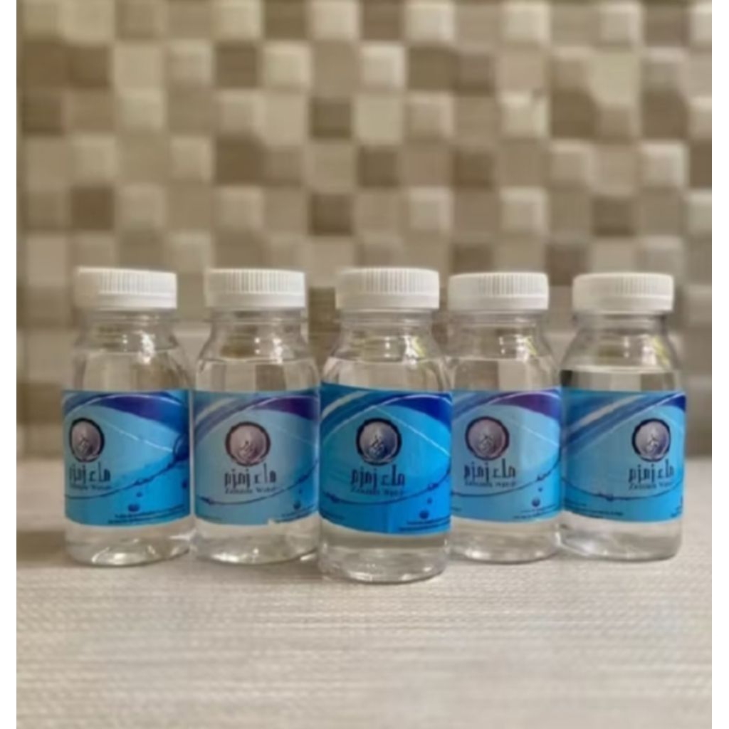 

air zamzam kemasan 60ml asli 100% oleh-oleh haji dan umroh
