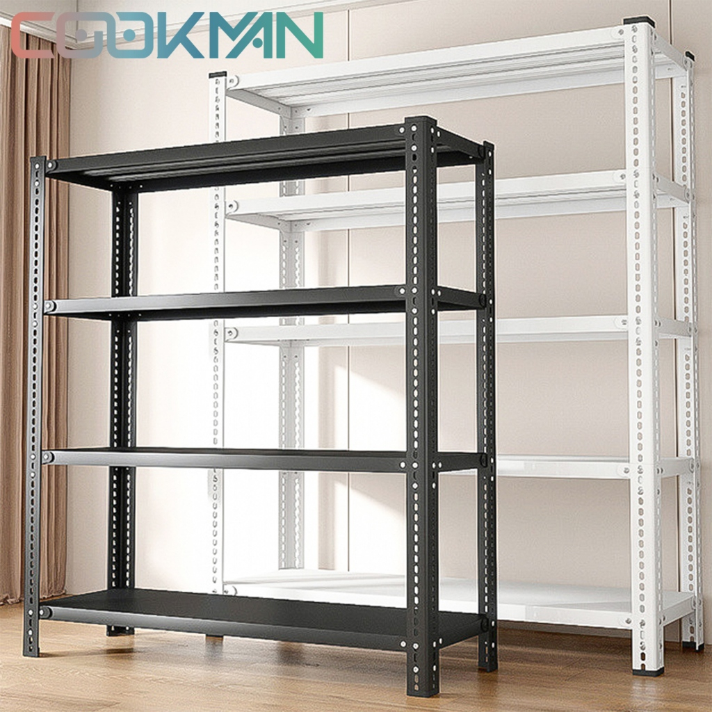 Rak Besi Siku Susun Rak Gudang 5 Susun Rak Besi Susun 120*40*200CM Rak Supermarket Rak Aquarium