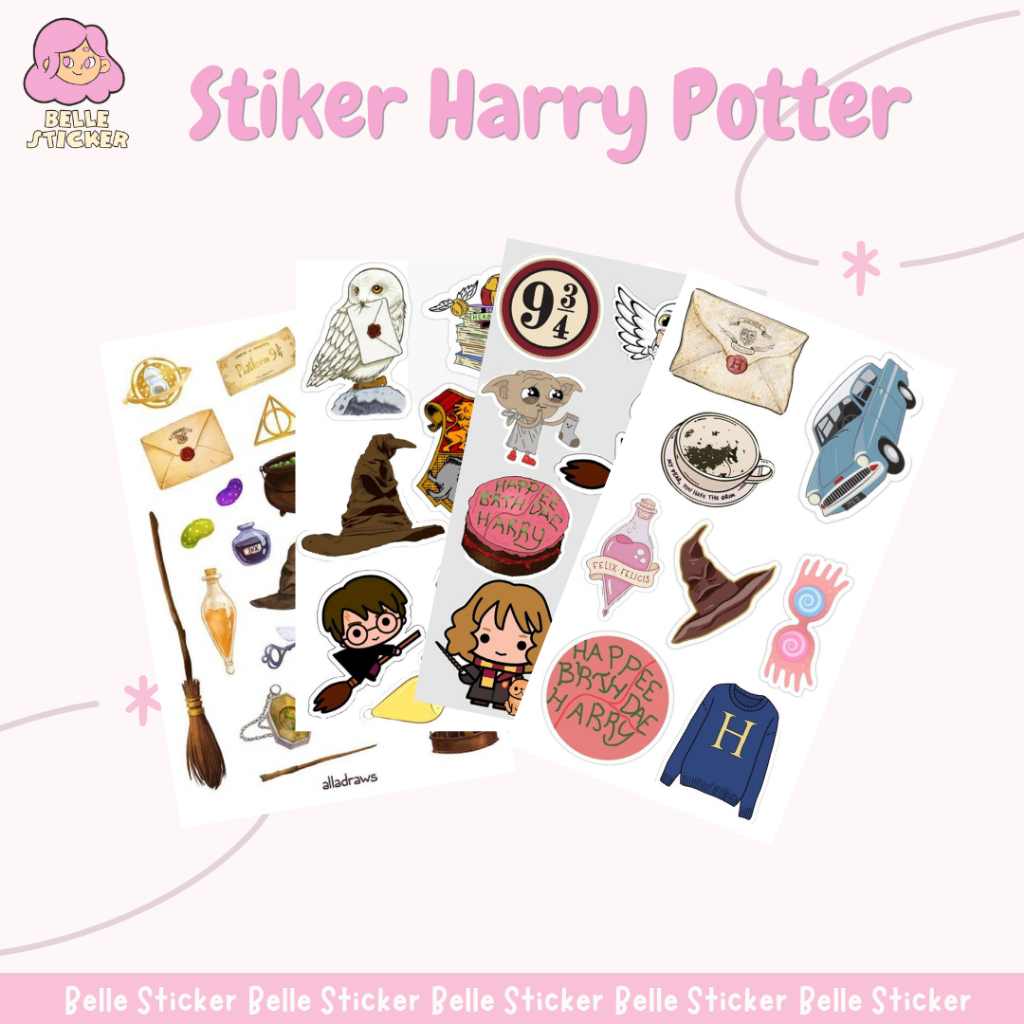 

Sticker Harry Potter Sticker Laptop Sticker HP Mini Sticker Tumblr Sticker Lucu Sticker Diary COD