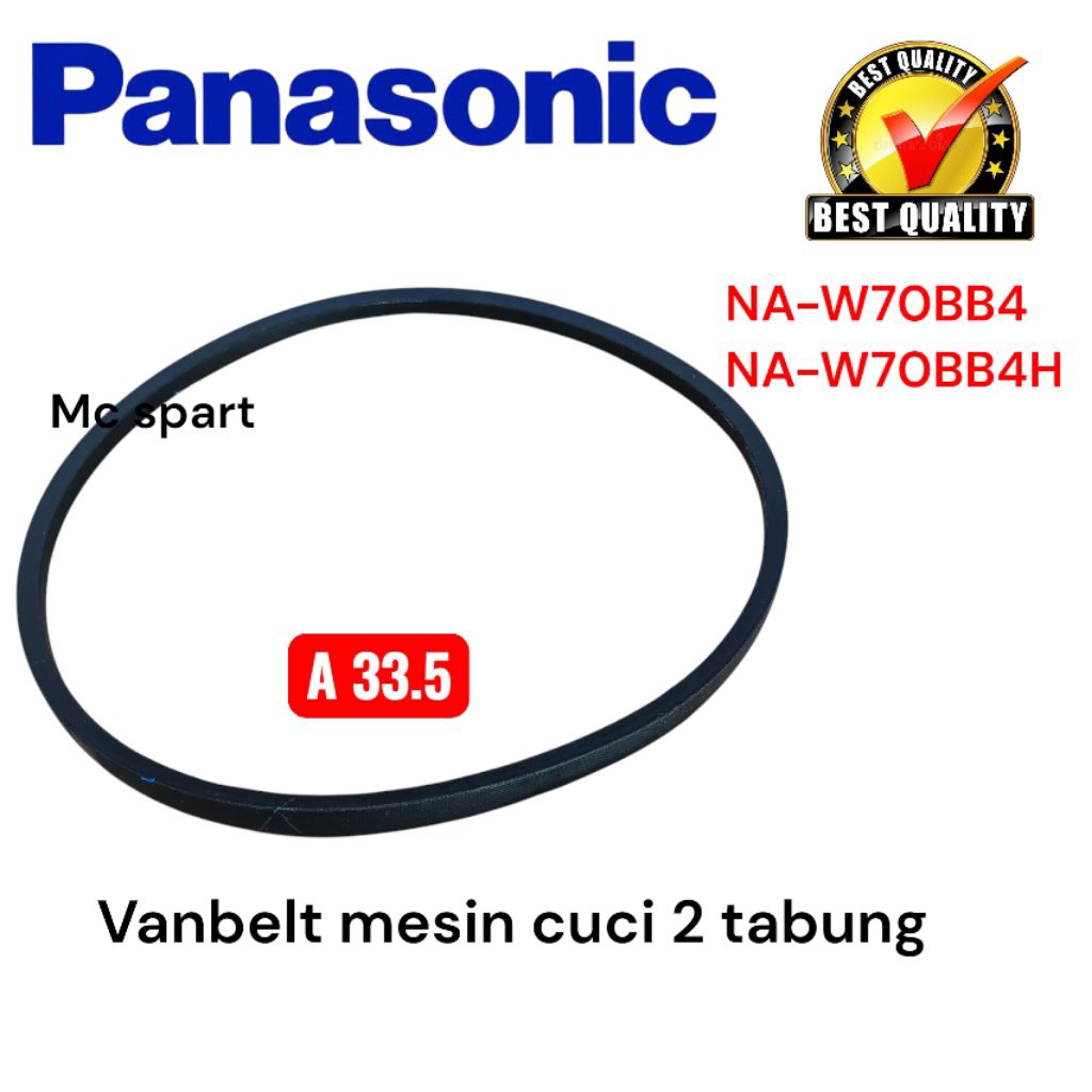 VANBELT MESIN CUCI PANASONIC 2 TABUNG VBELT MESIN CUCI PANASONIC 2 TABUNG PULLY BESAR