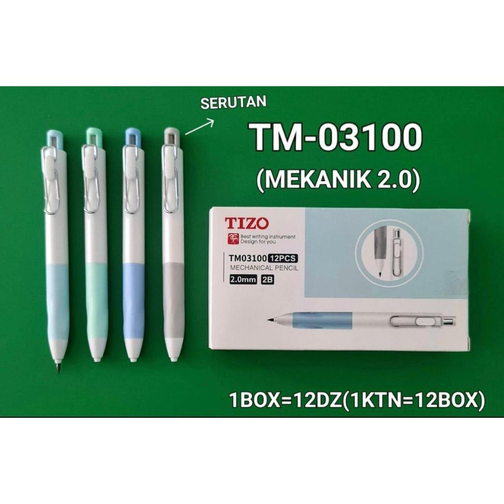 

Tizo Mechanical Pencil 2B / TM-03100 Pensil Mekanik 2.0mm