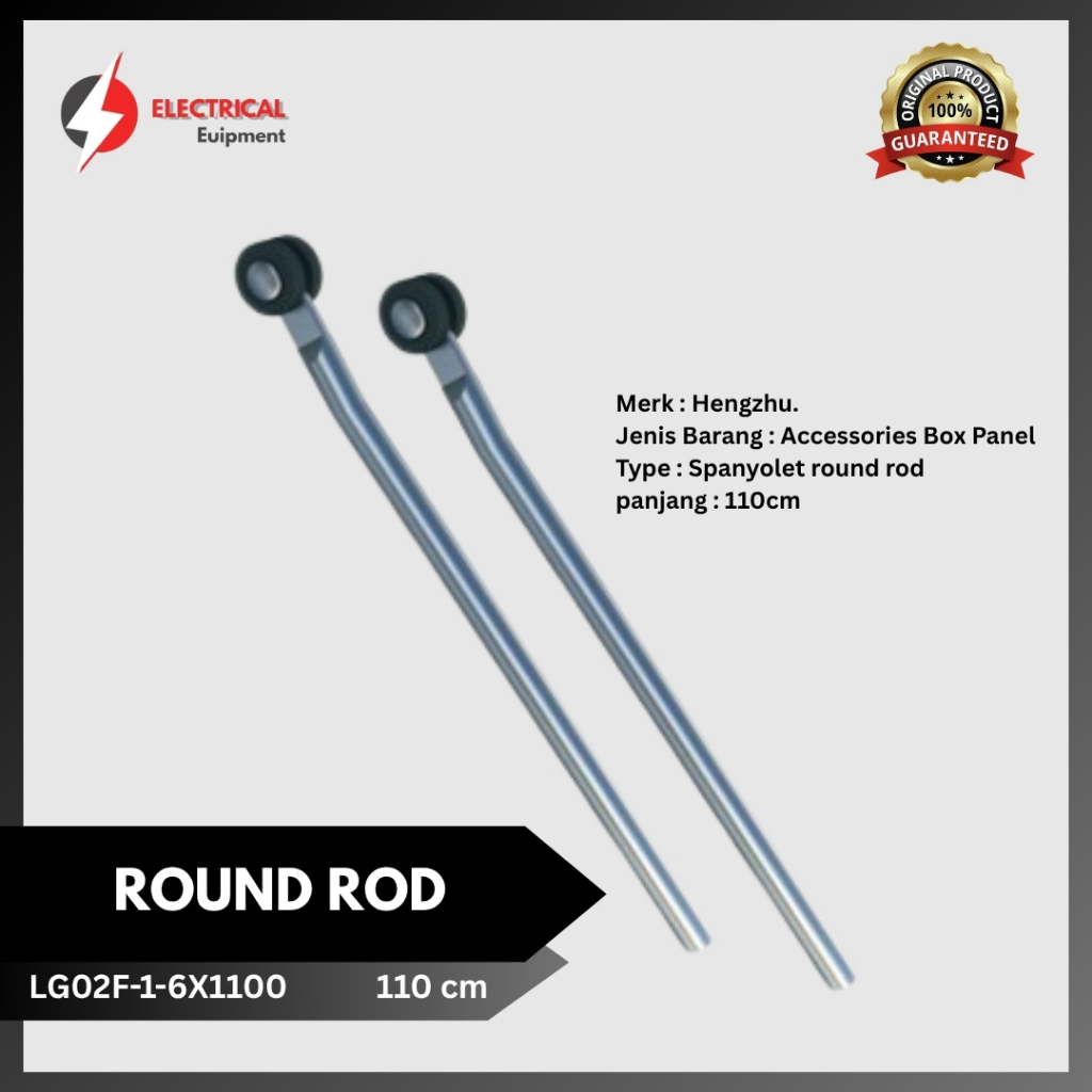 Round Rod Aksesoris Box Panel LG02F-1-6X1100 Hengzhu Original
