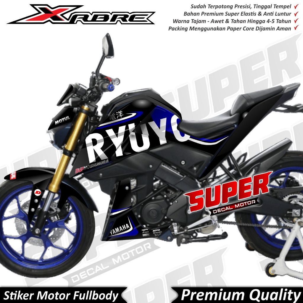 TERBARU Stiker Decal XABRE Full Body Variasi Konsep RYUYO