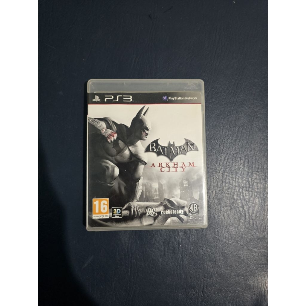 PS3 Batman Arkham City Reg 2 English BD Kaset CD Game Playstation 3 Ori Kaset Games Retro Original S