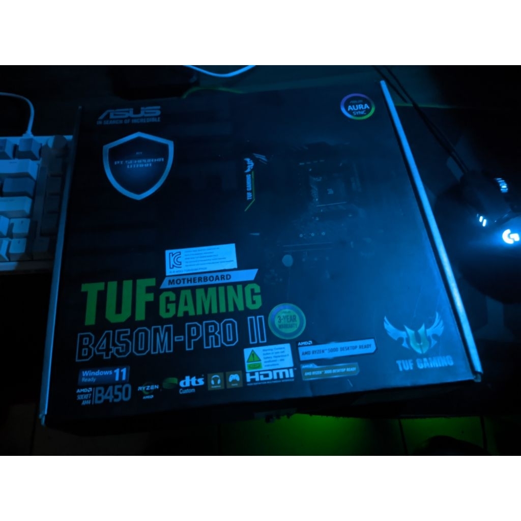 (BEKAS) MOBO ASUS TUF GAMING B450M PRO II AM4