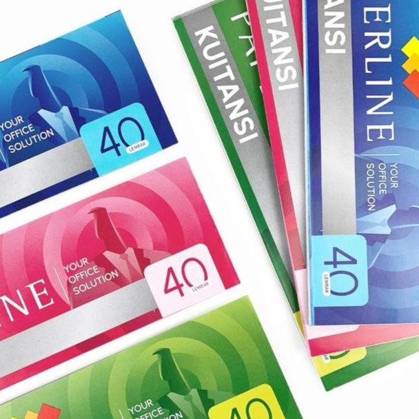 

BUKU KWITANSI / KWITANSI / KWITANSI TANGGUNG / KUITANSI PAPERLINE TANGGUNG 40T