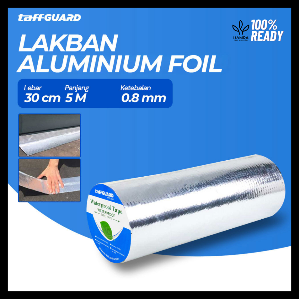 Lakban Tambal Seng Atap Bocor / Lakban Anti Bocor 30cmx5M / Waterproof Tape Paste / Tape Anti bocor