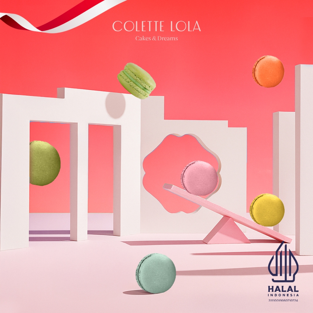 

Colette Lola Mixed Macarons - 6 pcs