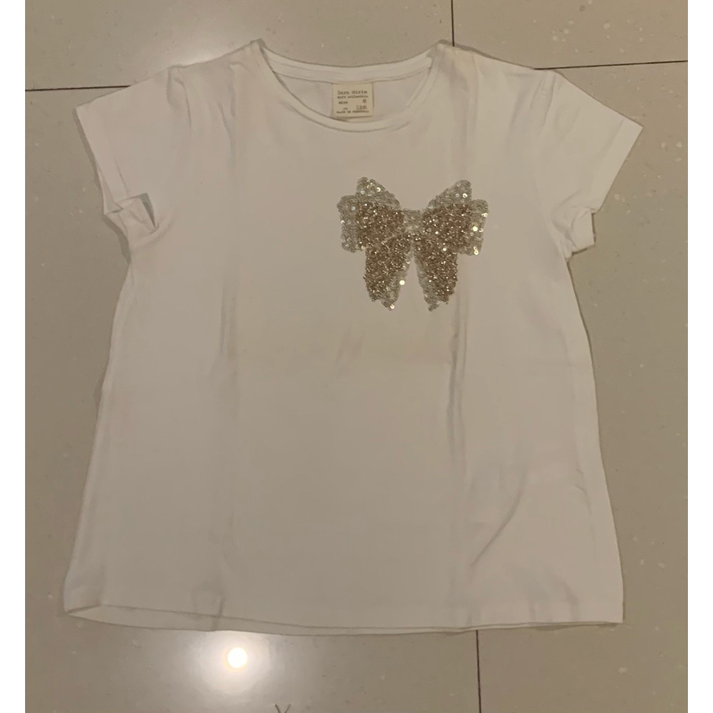 Zara tee girls ori 8y