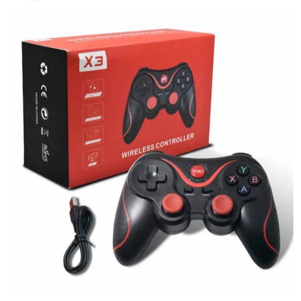 Terbaru Game pad x3 bluetooth wireless controller/Stick mobile