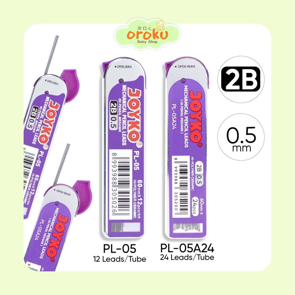 

JOYKO PENSIL LEAD ISI / ISI PENSIL PL-05 2B
