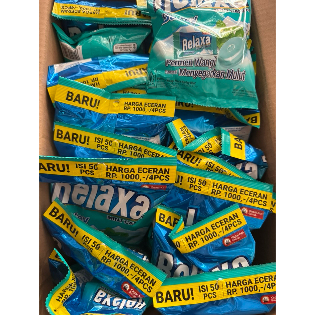 

RELAXA ZAK 125 GR,1 DUS ISI 24 ZAK(1 ZAK ISI 50pcs)